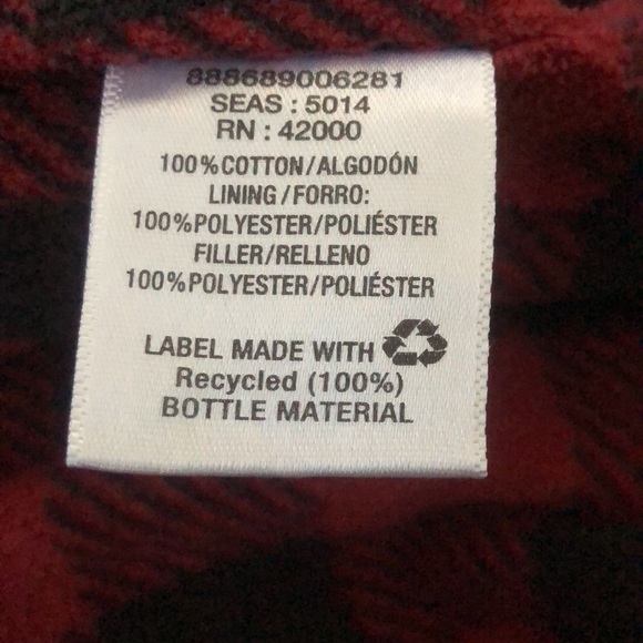 NORTHWEST Denim, buttons down fully Flannel Lined men’s Jacket size 4XL” - Picture 16 of 16